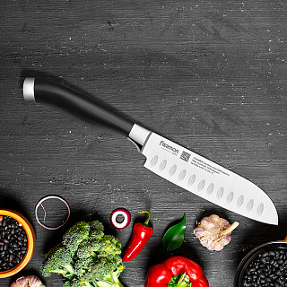 Peilis ELEGANCE Santoku 13cm (X50CrMoV15 plienas)