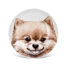 Porcelain saucer 10 cm Dogs