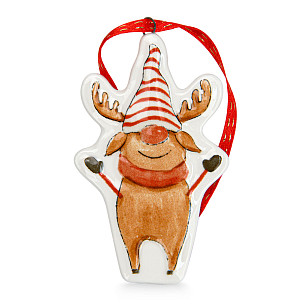 Ziemassvētku eglītes rotājums 5x8 cm, art. 0403