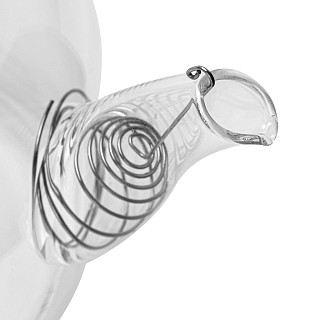 Teapot 1500 ml with steel filter (glass)