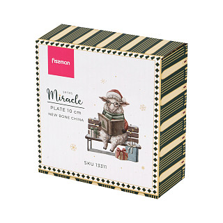 Šķīvis MIRACLE 10 cm (jaunais kaula porcelāns)