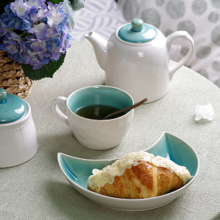 Teapot CELINE 1000 ml (ceramic) azure