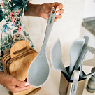 Ложка сервировочная MAURIS GREY 30 см (силикон)