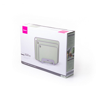 Set of cutting boards 3 pcs. (41 cm/ 36 cm/ 20 cm), art.8056