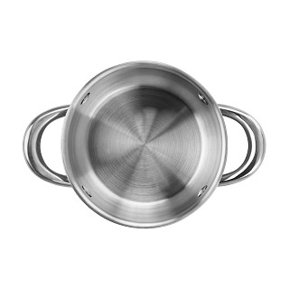 Mini cooking pot GULLIVER 14x7 сm / 1,1 l with steamer insert