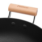 Shallow casserole SEAGREEN 28x8 cm / 4 LTR with glass lid (enamelled lightweight cast iron with non-stick coating)