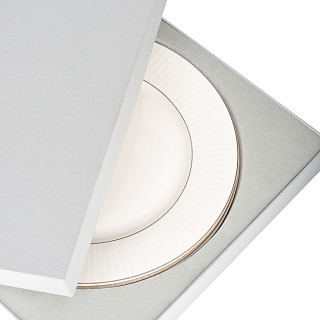 Set of porcelain plates 27 cm / 4 pcs Nice