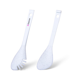 Ложки-щипцы BIANCA 29см (нейлон + силикон)