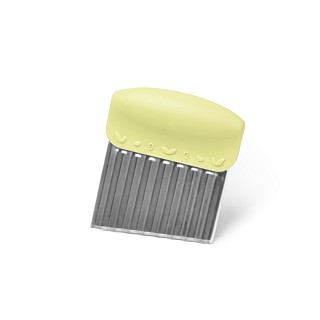 Wavy cutter (stainless steel) (24 pcs per display box)