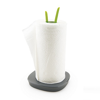 Popierinių rankšluosčių laikiklis su lapų formos laikikliu 32 cm (plastikinis)