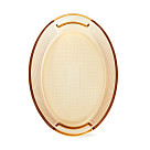 Oval baking dish 28.5х20.3x6 cm (borosilicate glass)