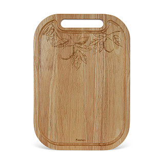 оска разделочная из гевеи 43 х 30,5 см