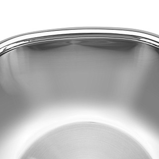 Sauce pan EXCLUSIVE PRO 16x8 cm / 1,5 LTR with glass lid (stainless steel)