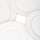 Set of porcelain plates 27 cm / 4 pcs Nice