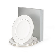 Set of porcelain plates 27 cm / 4 pcs Nice