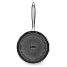 Pankūku panna HERITAGE PRO 24 cm (nerūsējošais tērauds ar pretpiedeguma pārklājumu)