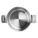 Stockpot PREMIUM ONE 20x11 cm / 3.1 LTR with glass lid (stainless steel)