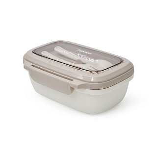 Pietų dėžutė su 2 skyreliais 850 ml / 19,7 × 14 × 8,2 cm (plastikas)