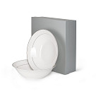 Porcelain bowls 22 cm / 2 pcs Nice