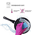 Frying pan PROMO 20x4 cm with induction bottom (aluminium with non-stick coating)