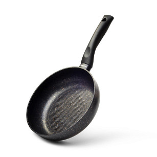 Deep frying pan PROMO 24x6 cm with induction bottom (aluminium with non-stick coating)