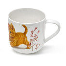 Krūze CATS 380 ml (jaunais kaula porcelāns)