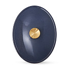 Ovāls katls LE MANS BLUE 30x11,4 cm / 4,8 L ar vāku (emaljēts čuguns)