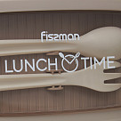 Lunch box with 2 compartments 19.5 cm / 850 ml