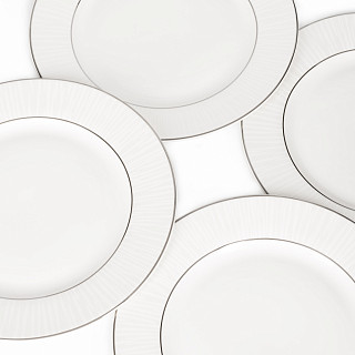 Porcelāna šķīvju komplekts 19 cm / 4 gab Nice