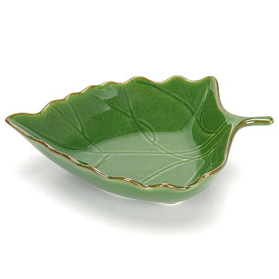 Šķīvis GREEN 24x18x6 cm (keramika)