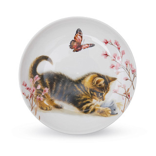 Šķīvis DOGS 14,5 cm (jaunais kaula porcelāns)