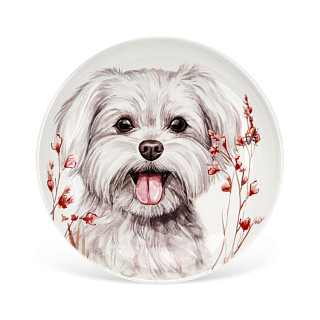 Porcelāna šķīvis 14,5 cm Dog