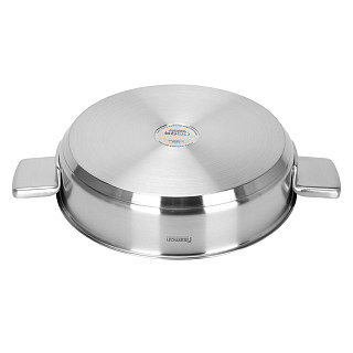 Sautējamā panna PREMIUM ONE 26x6 cm / 2.7 l ar stikla vāku (ner. tēŗ.)