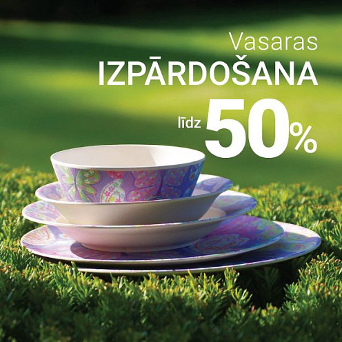 MĒS IZZIŅOJAM VASARAS IZPĀRDOŠANAS SĀKUMU!