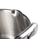 Кастрюля из нержавеющей стали индукционная 2,5 л / 18 см Fabia