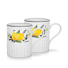 Puodelių rinkinys PROVENCE 400 ml x 2 vnt (porcelianas)