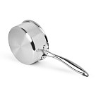 Kausiņš HERITAGE PRO 16x7,5 cm / 1,45 L ar stikla vāku (nerūsējošais tērauds ar pretpiedeguma pārklājumu)