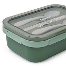 Pietų dėžutė su 2 skyreliais 800 ml / 20,5 × 13,5 × 7,8 cm (plastikas)