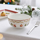 Dubuo CHRISTMAS BALLS 14 cm (naujasis kaulinis porcelianas)