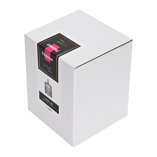 Saldainių indas 9x15 cm / 320 ml su dangteliu (stiklas)