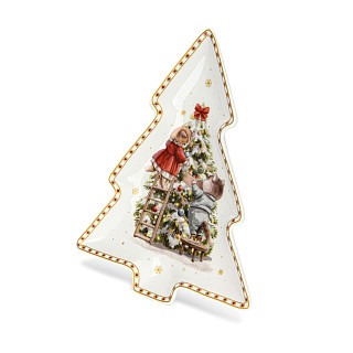 Eglutės formos lėkštė MIRACLE 21,5 cm (porcelianas)