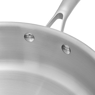 Deep frying pan AETERNUM 28х7.5 cm (stainless steel)