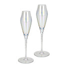 Champaign glasses set 230 ml / 2 pcs. (glass), art 19024