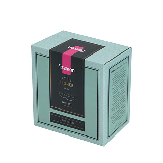 Dubenėlių rinkinys 16 cm / 720 ml / 2 vnt Floree (porcelianas)