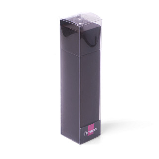 Square Pepper mill 21.5x5 см (Rubber wood body with S/S grinder)