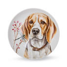 Šķīvis DOGS 14,5 cm (jaunais kaula porcelāns)