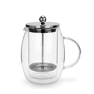Arbatinukas su stūmokliu 600 ml, art. 9127