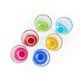 Stiklinių stiklinių rinkinys 65ml / 6vnt (stiklas)