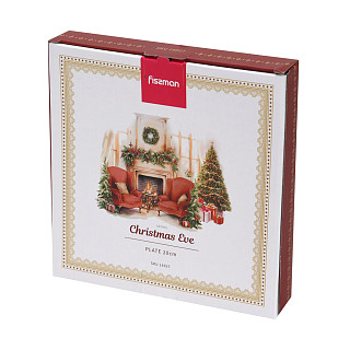 Lėkštė CHRISTMAS EVE 20 cm (naujas kaulinis porcelianas), art. 16027