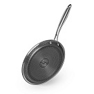 Pankūku panna HERITAGE PRO 24 cm (nerūsējošais tērauds ar pretpiedeguma pārklājumu)